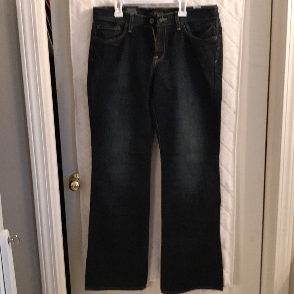 Lucky brand denim jean boot cut Easy fit mid rise